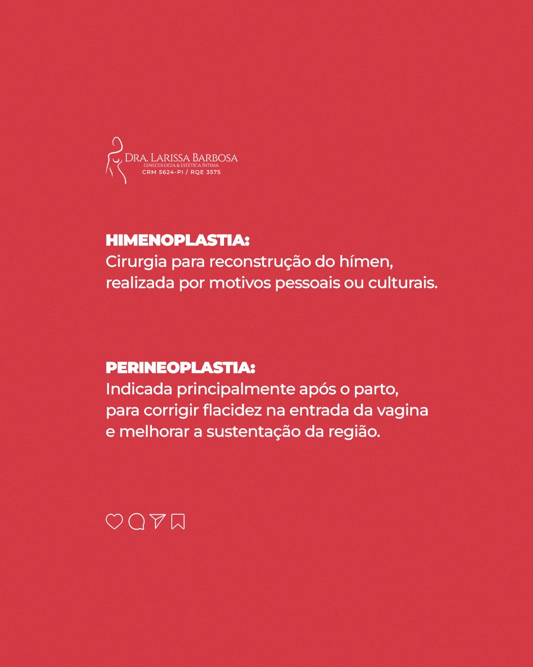 Quais são os tipos de cirurgia íntimas?