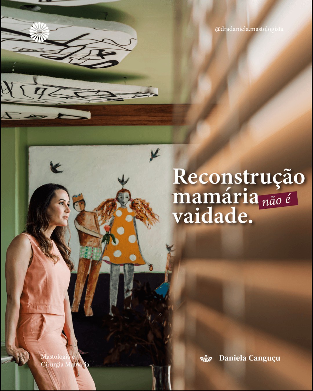 Reconstrução mamária não é vaidade. É devolver dignidade.