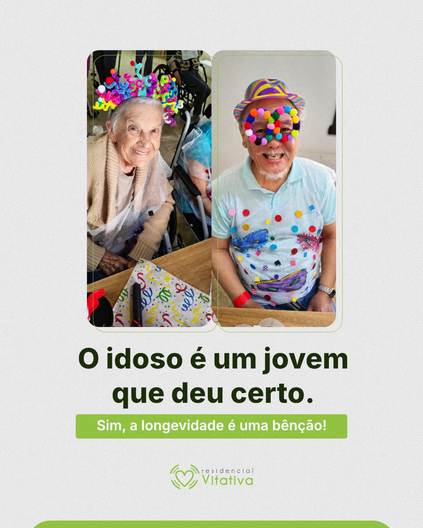 Venha conhecer o novo conceito de moradia e bem-estar para a melhor idade.