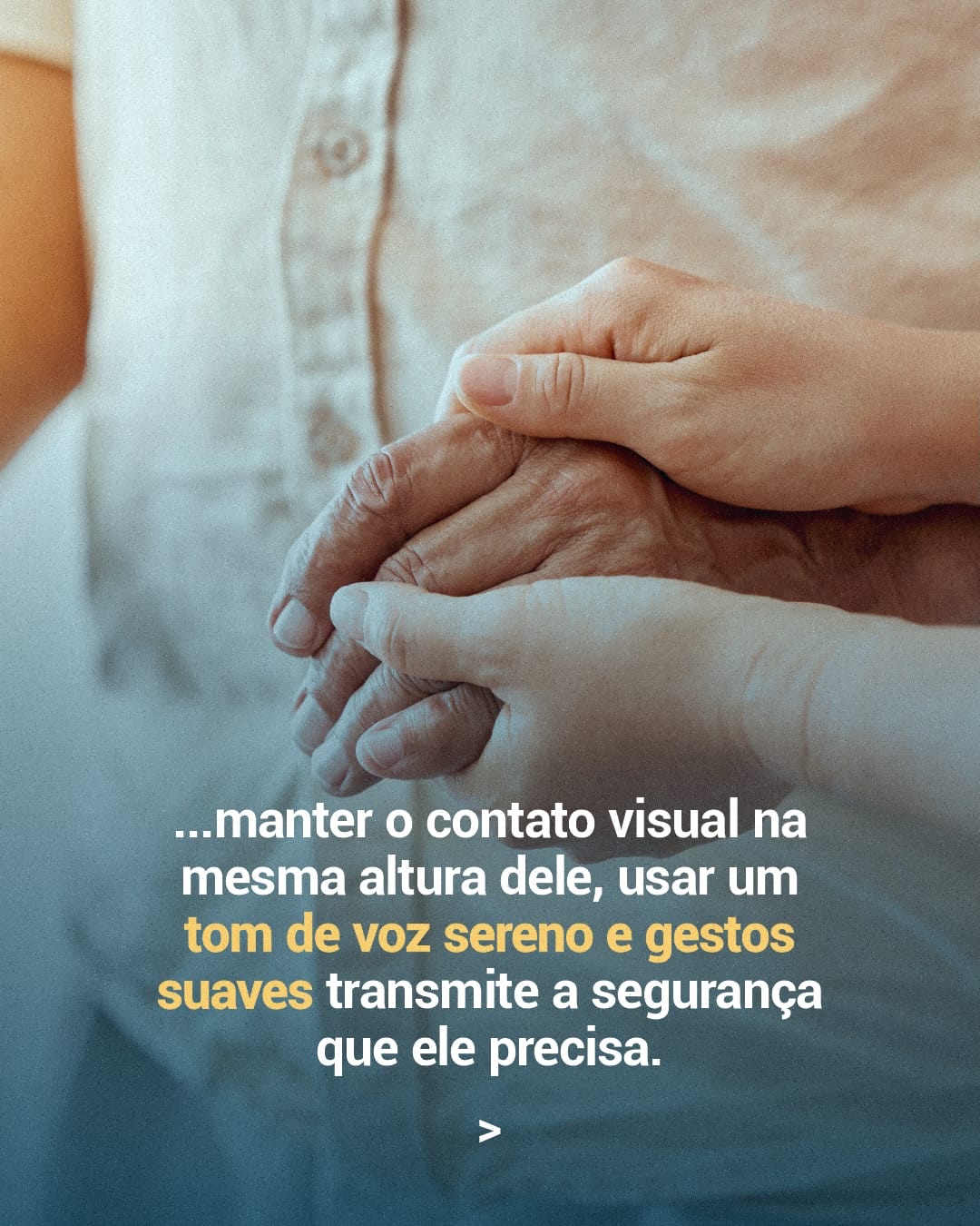 Como a comunicação não verbal pode ajudar um idoso com  Alzheimer?