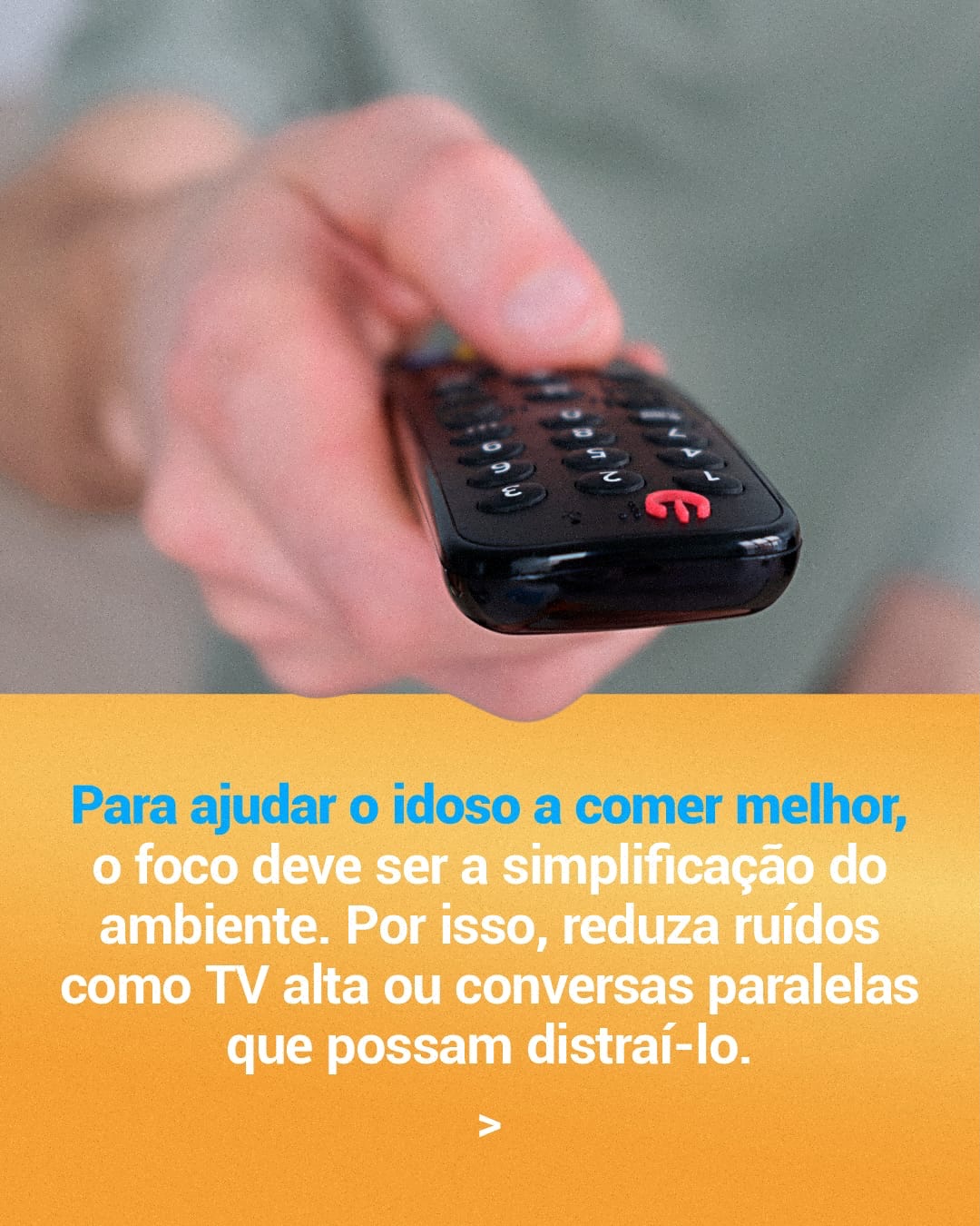 Como garantir uma refeição tranquila para o idoso com Alzheimer