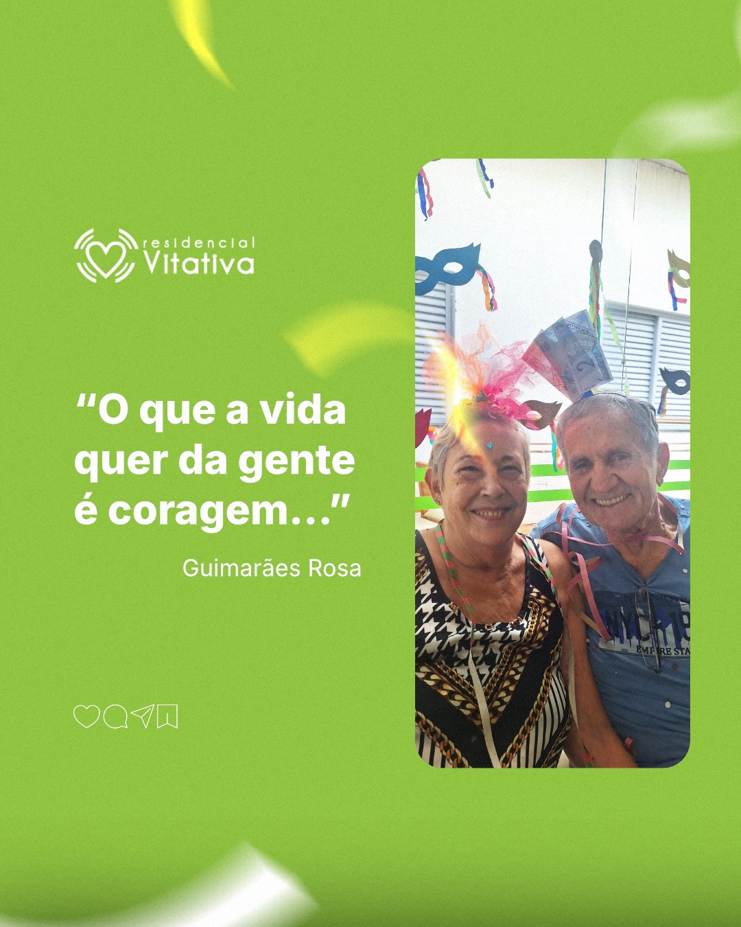 Envelhecer também é um ato de coragem!