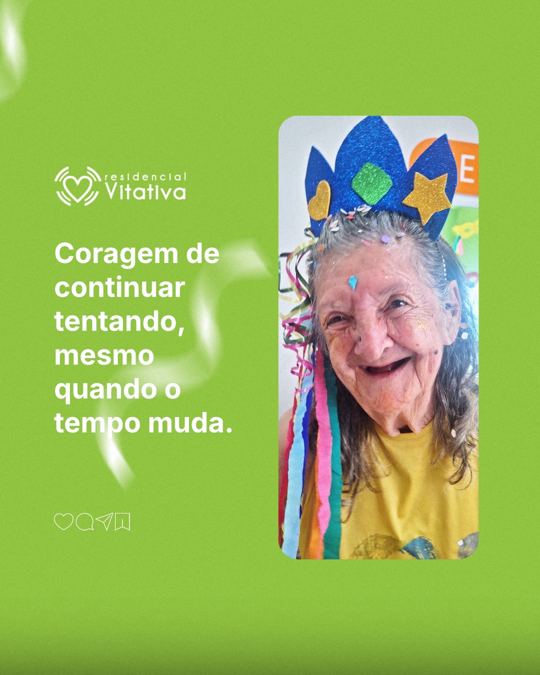 Envelhecer também é um ato de coragem!