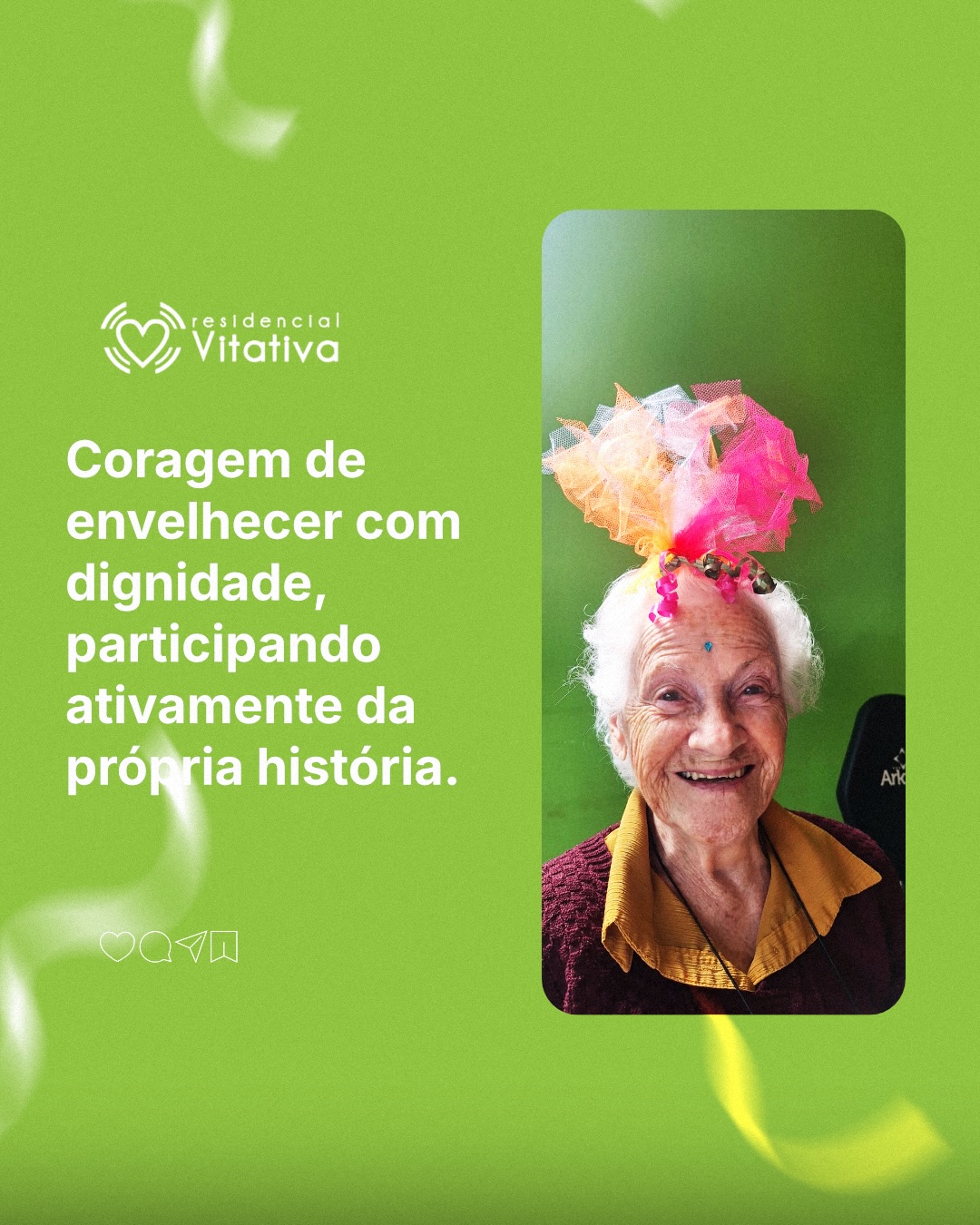 Envelhecer também é um ato de coragem!