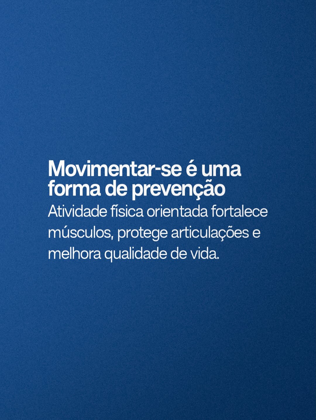 É verdade que o sedentarismo enfraquece as articulações?