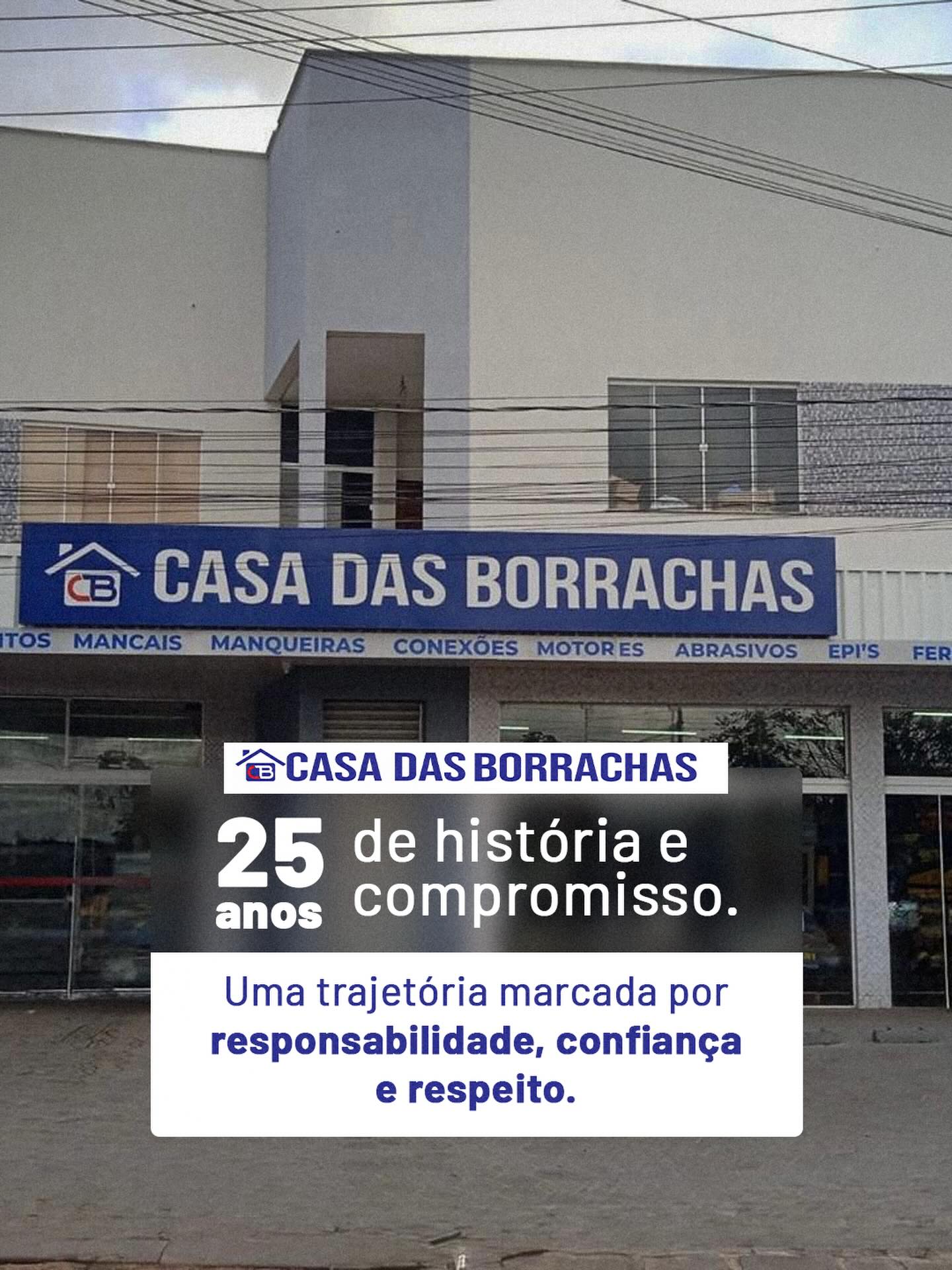 Há 25 anos, construímos nossa história com trabalho, dedicação e compromisso com cada cliente que confia na gente.