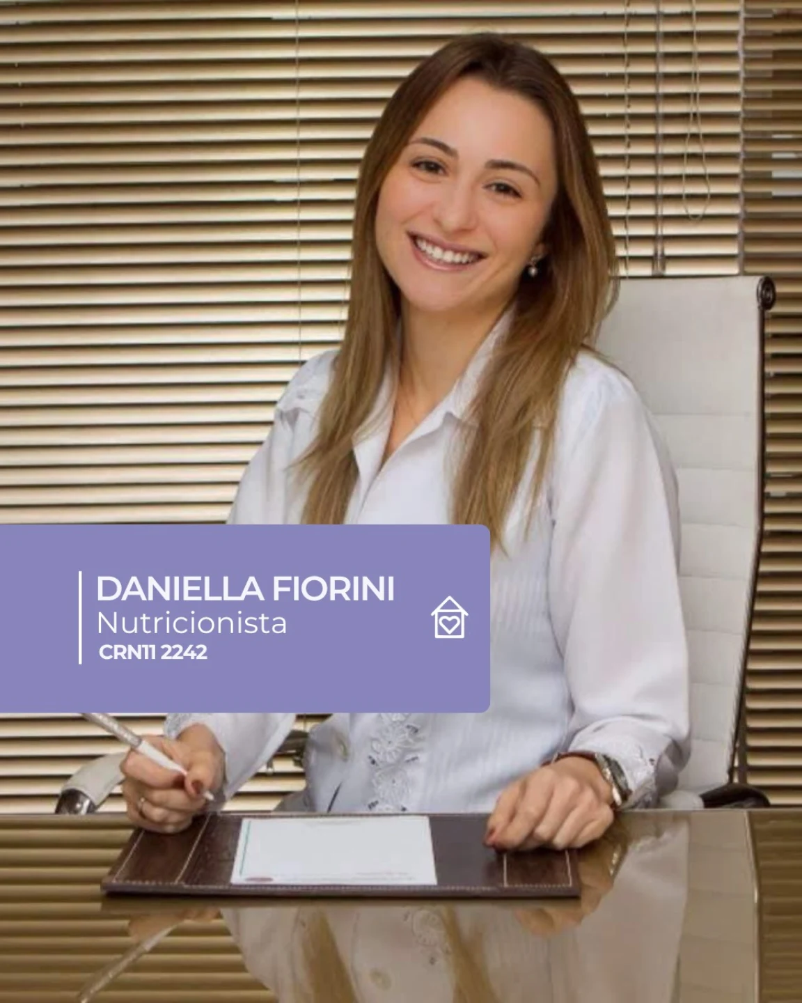 Agende uma avaliação com a nossa nova nutricionista Daniella Fiorini na Clínica Afeto!