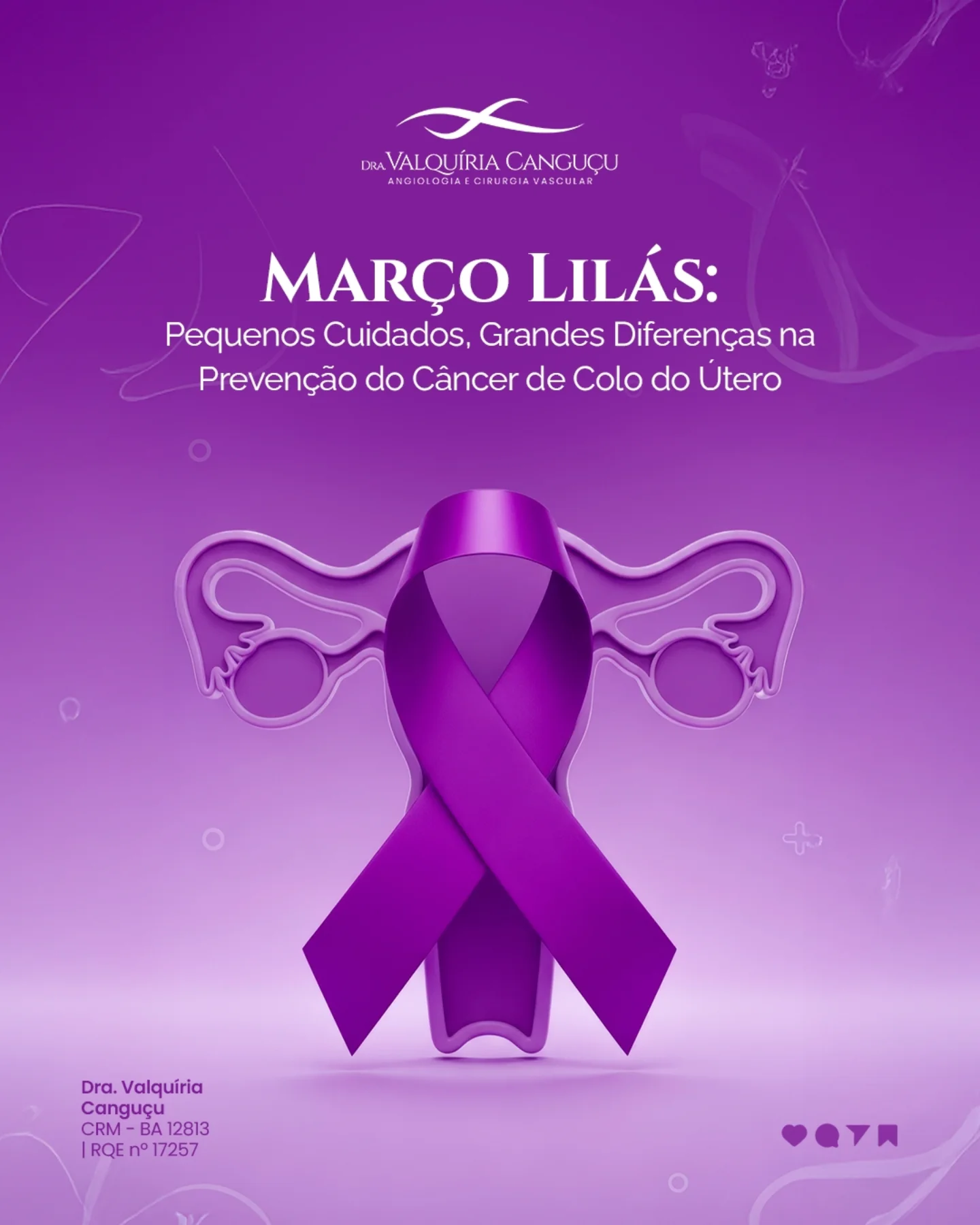 Prevenção não dói. O que dói é deixar para depois. Cuide-se!