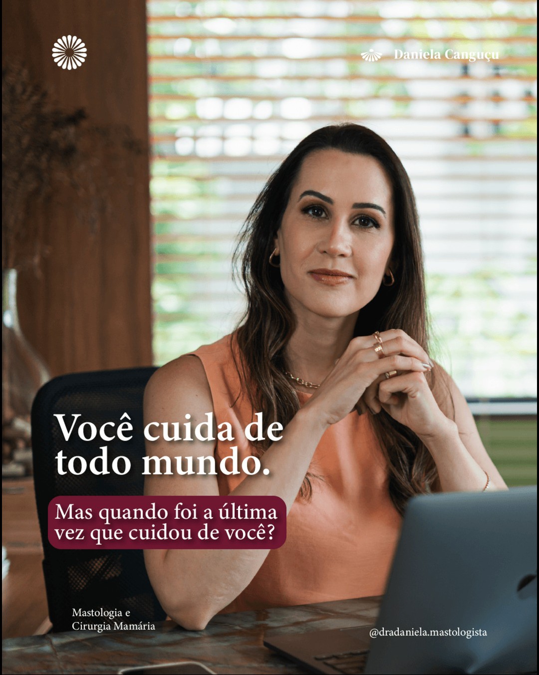 A mulher que cuida de todo mundo costuma ser a última a cuidar de si mesma.