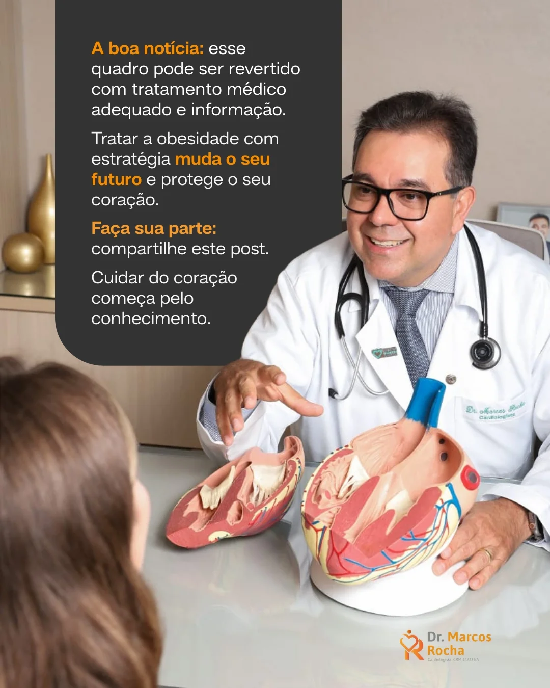 Obesidade não é apenas sobre o que vemos no espelho.