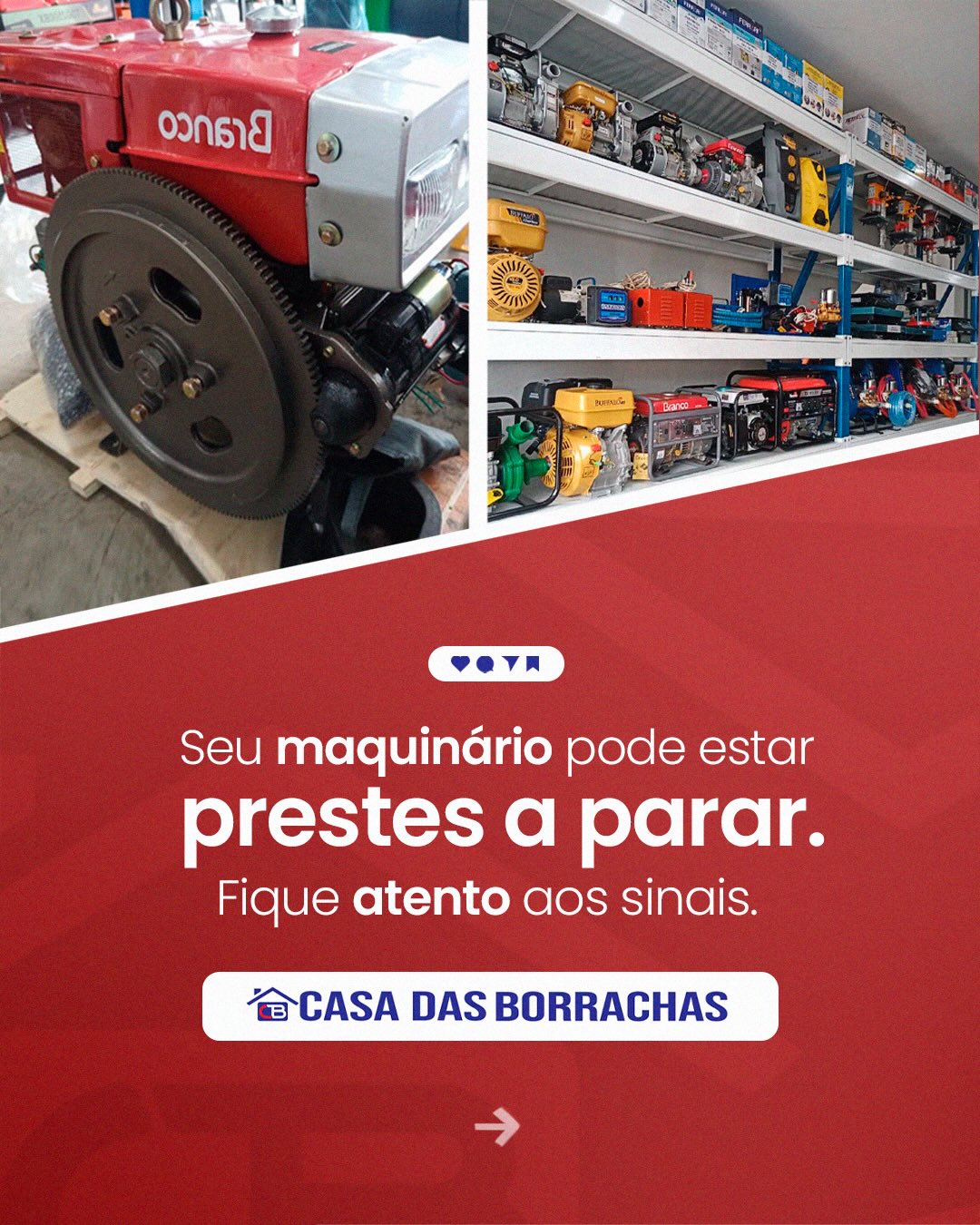 Seu maquinário pode estra prestes a parar fique atentos os sinais