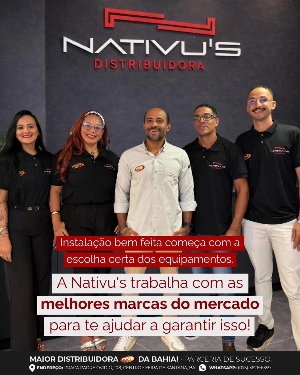 Passe na Nativu’s ou fale com a nossa equipe e escolha os equipamentos ideais para suas instalações