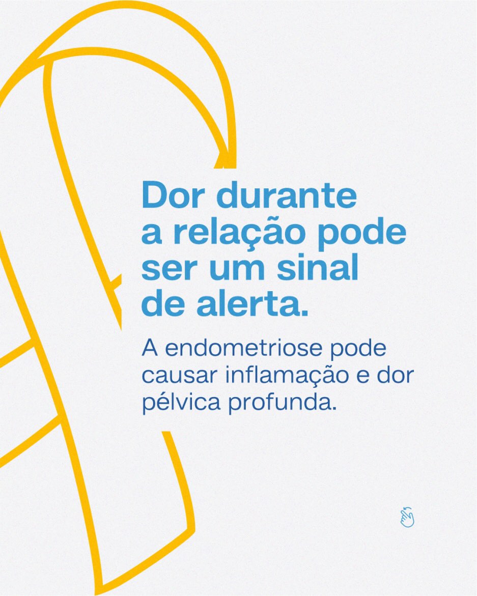 Março Amarelo é o mês de conscientização da endometriose.