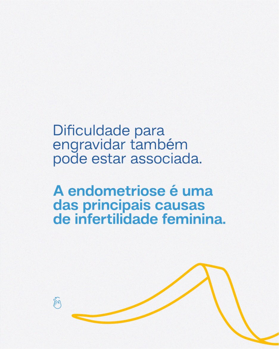 Março Amarelo é o mês de conscientização da endometriose.