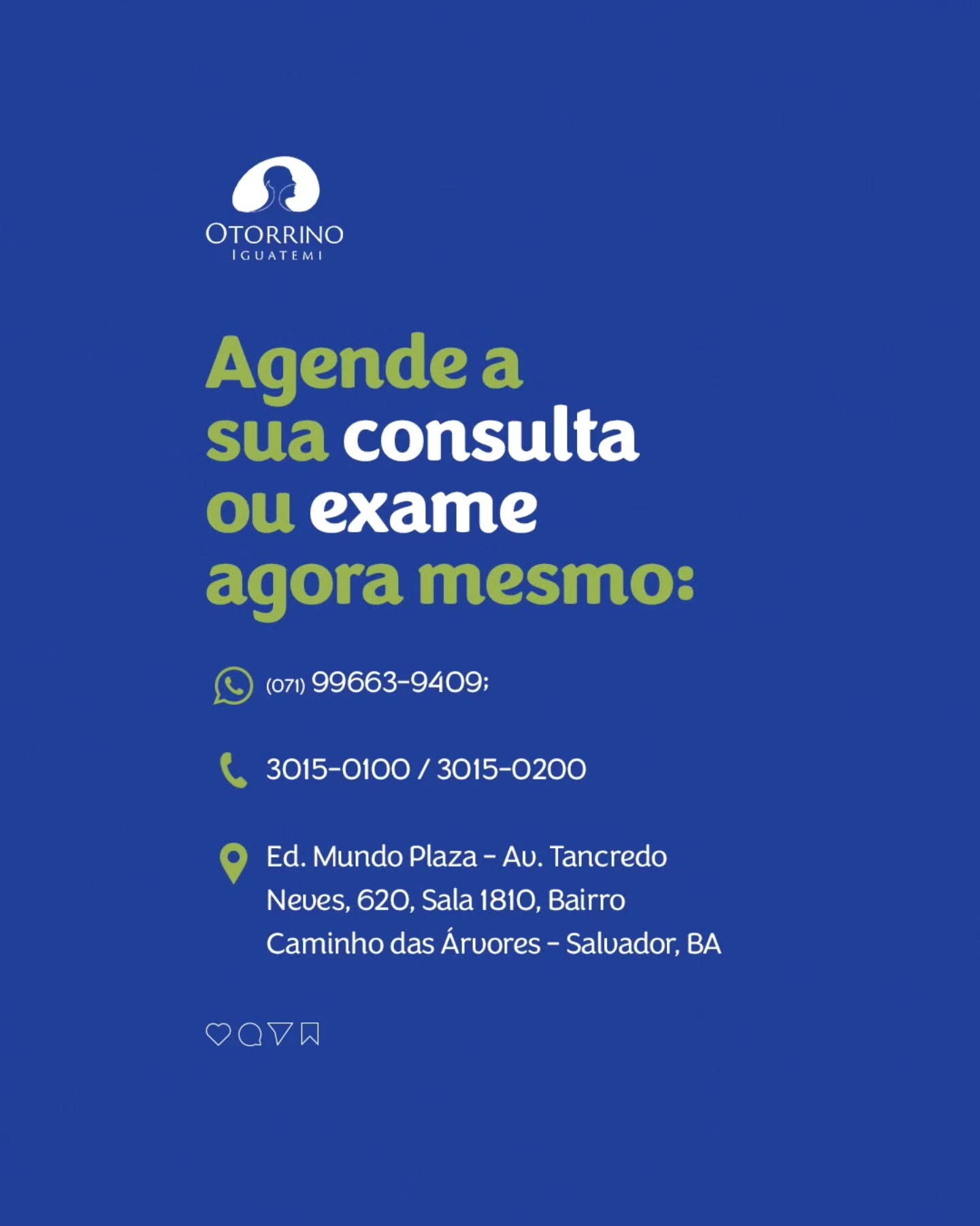 Quais exames realizamos na Otorrino Iguatemi?