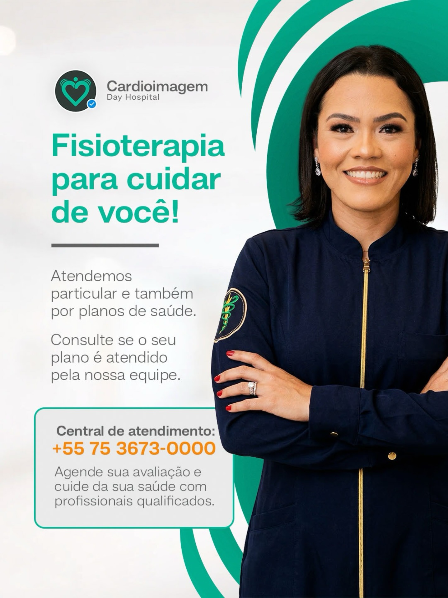 Cuidar da sua saúde e da sua recuperação é a nossa prioridade.