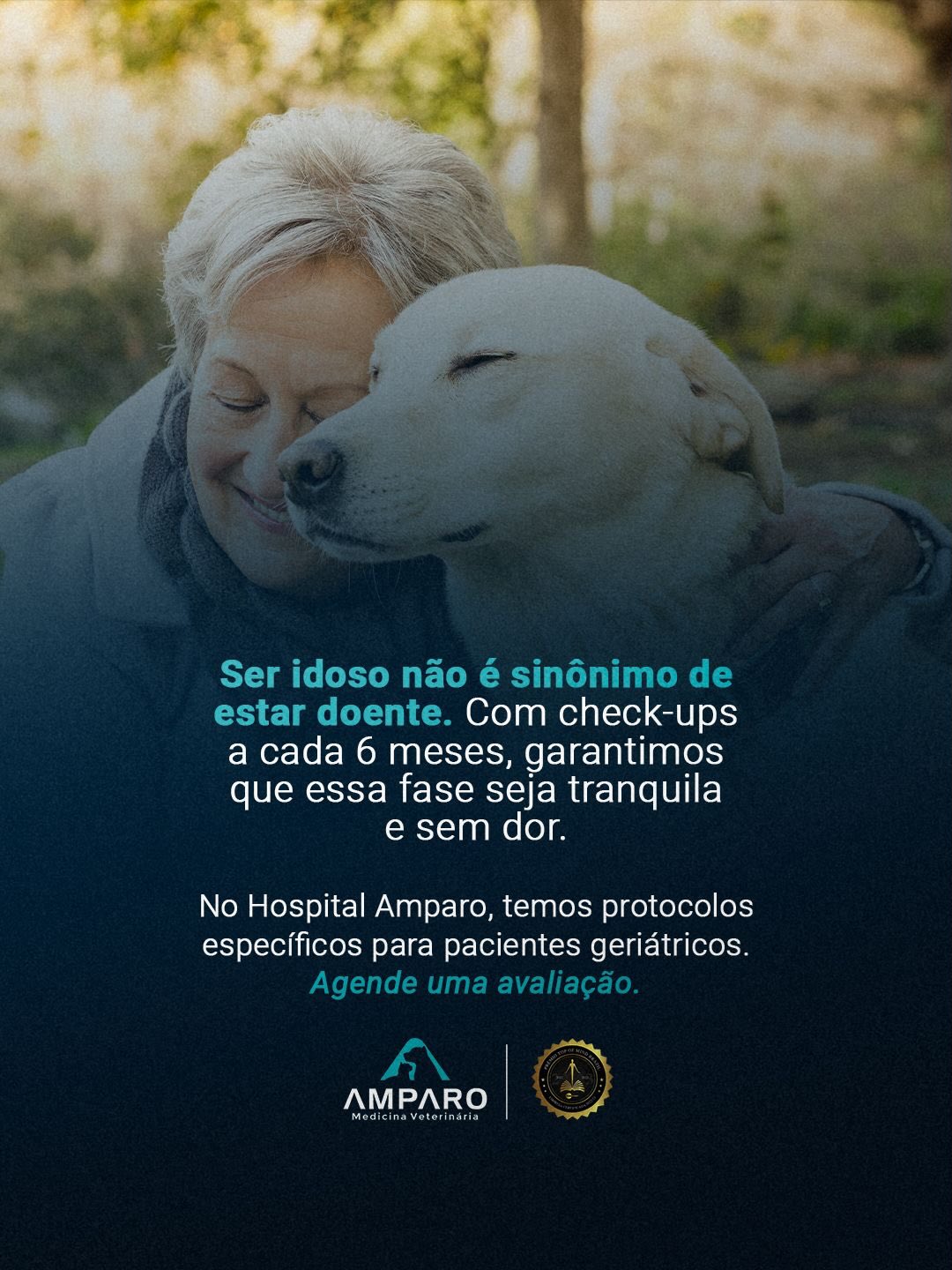 A velhice não deve ser encarada com medo, mas com um novo olhar de cuidado.