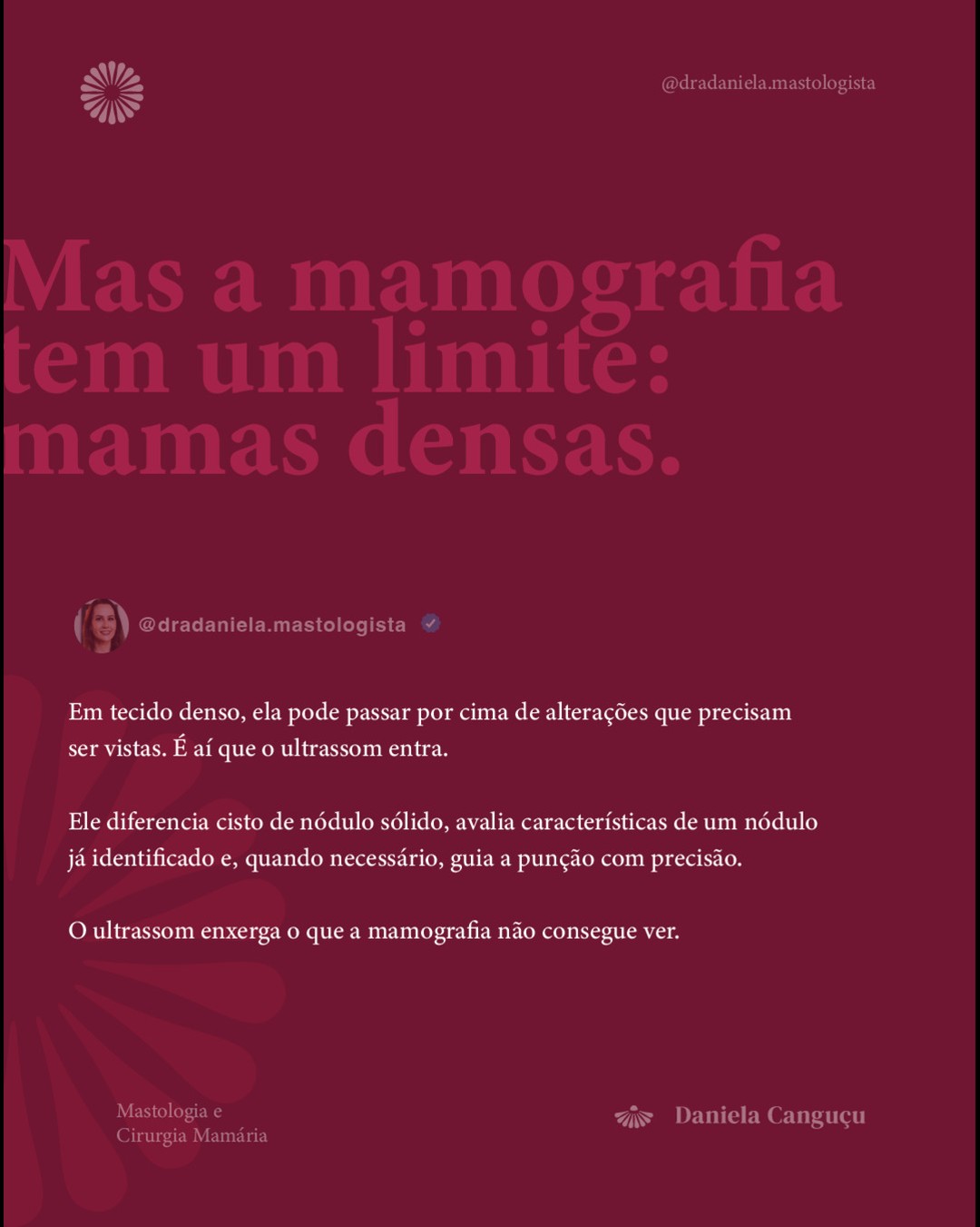 E se você tem dúvida sobre quais exames fazem sentido para o seu caso específico, me chama.
