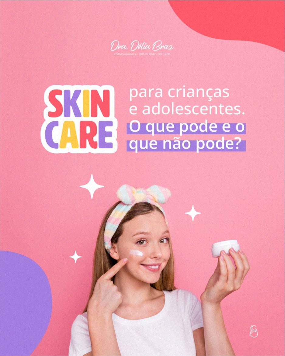 Cuidar da pele começa cedo, mas precisa ser do jeito certo.