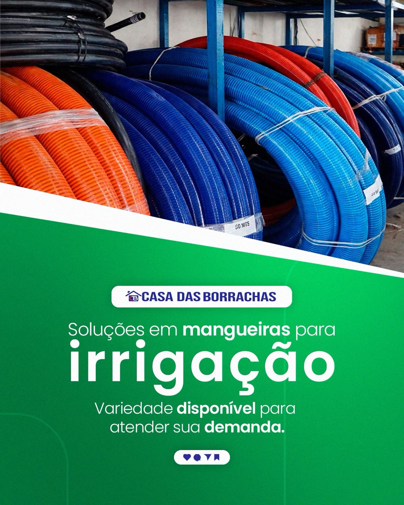 Para quem trabalha com irrigação, contar com mangueiras adequadas faz toda a diferença no resultado da produção.