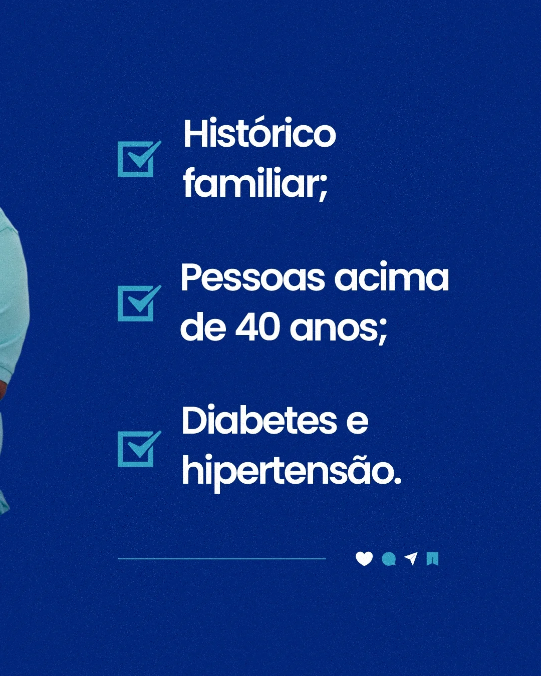 O glaucoma é silencioso.