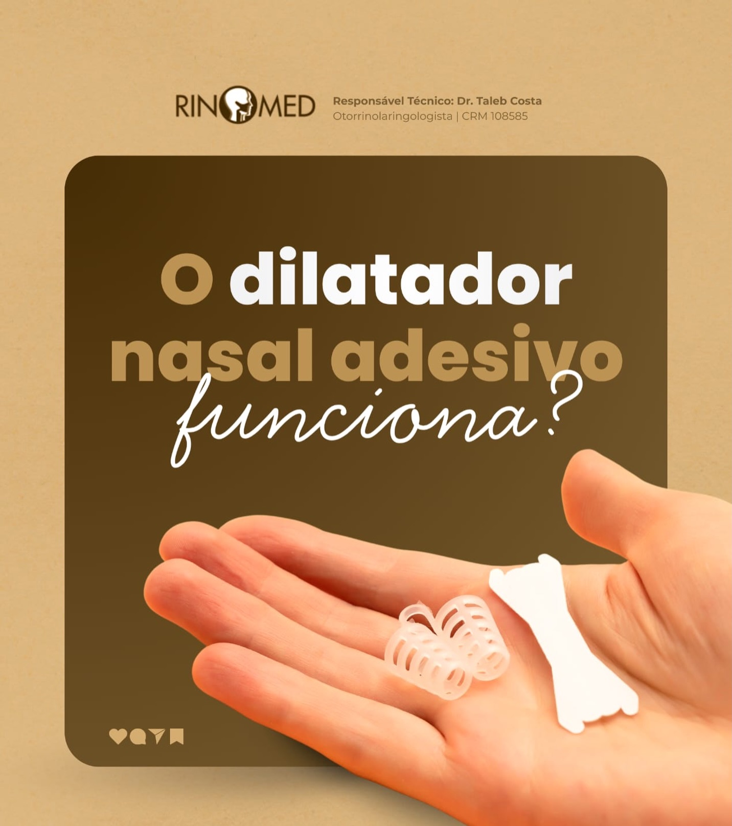 O dilatador nasal adesivo funciona?