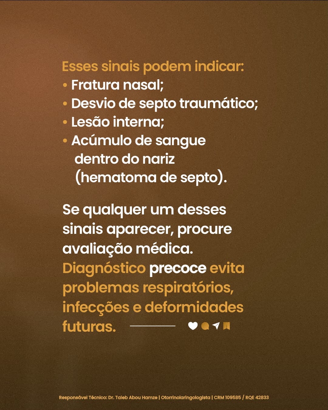 Seu filho teve sangramento nasal após uma batida?