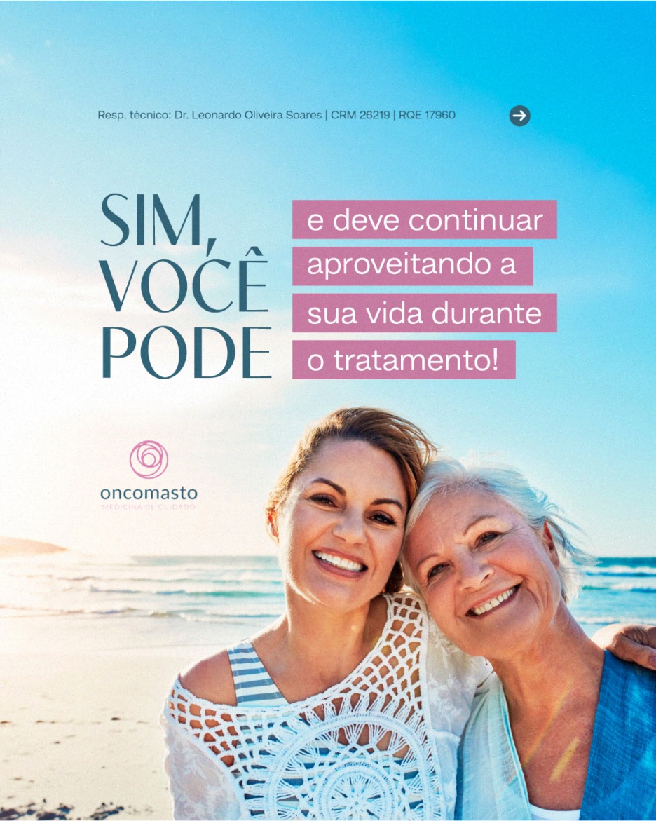 Conte com a Oncomasto para caminhar ao seu lado!