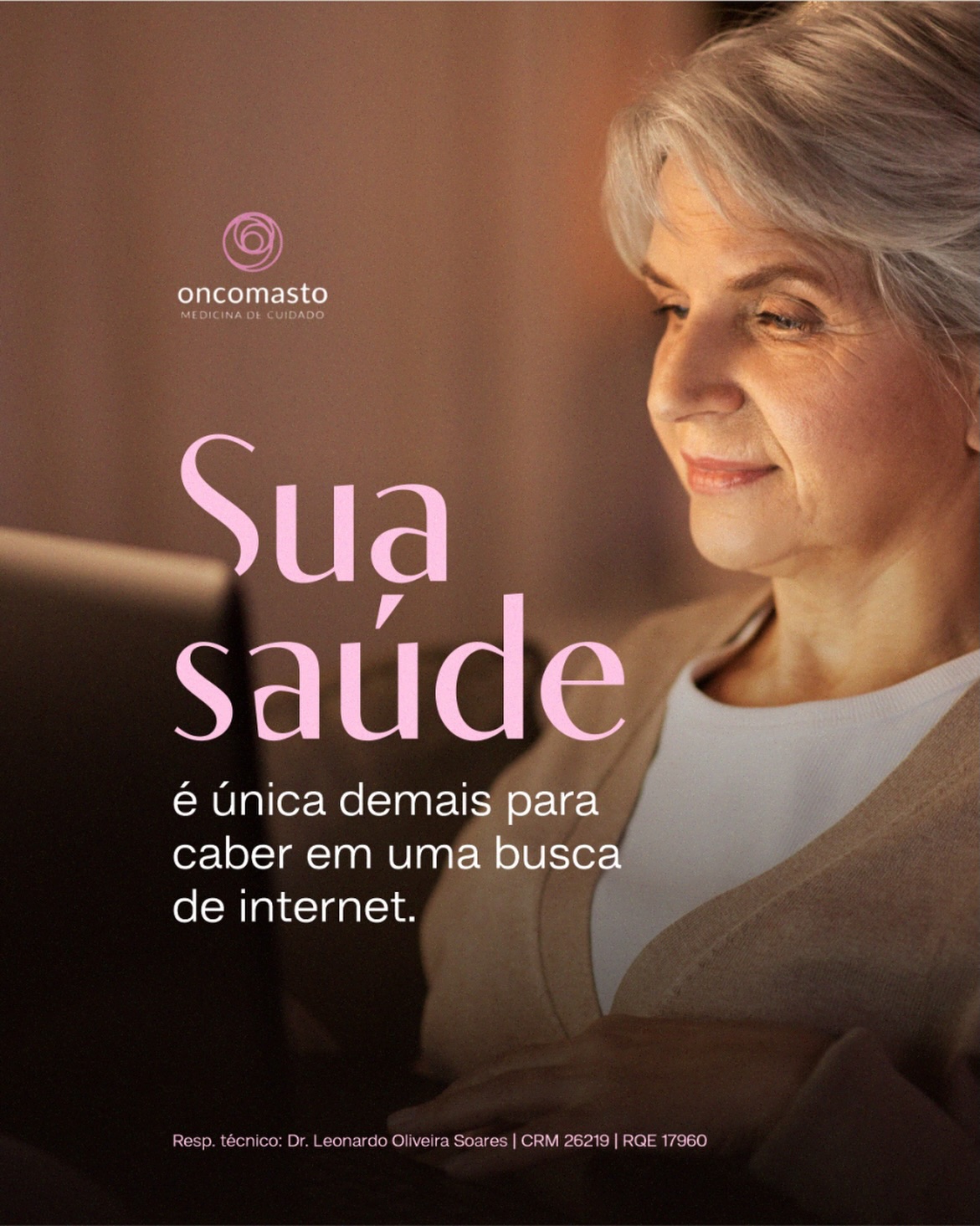 Sua saúde é única demais para ser resumida em uma busca. Priorize quem entende de você!