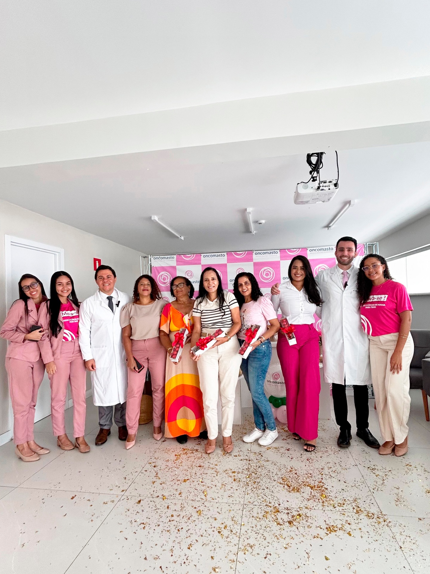 Hoje foi um dia de emoção, acolhimento e celebração na Oncomastro.