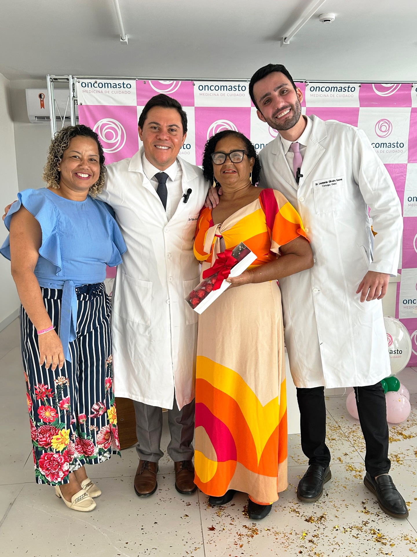Hoje foi um dia de emoção, acolhimento e celebração na Oncomastro.