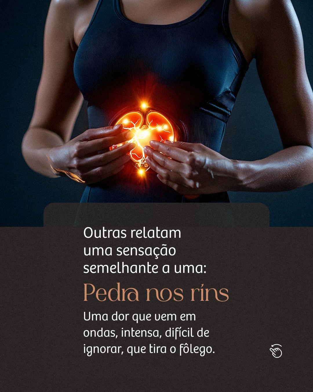 Essa dor não é uma cólica comum.