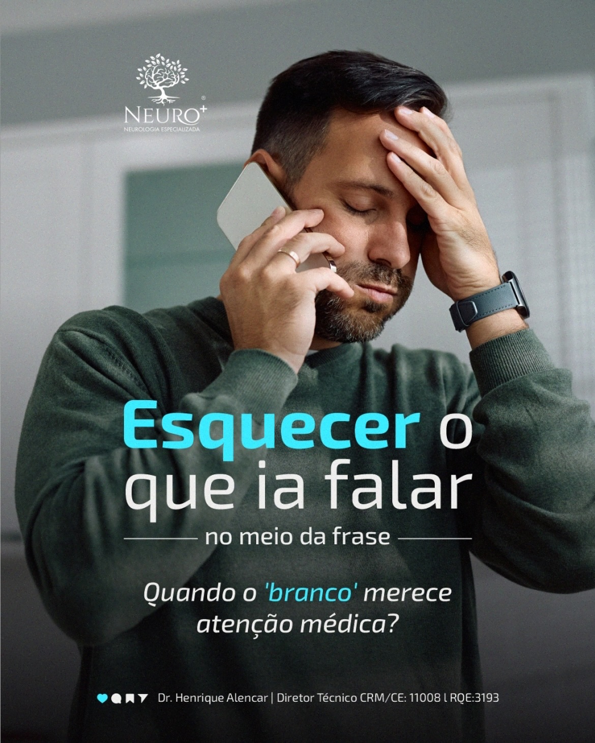 Esquecer o que ia falar no meio da frase é mais comum do que parece.