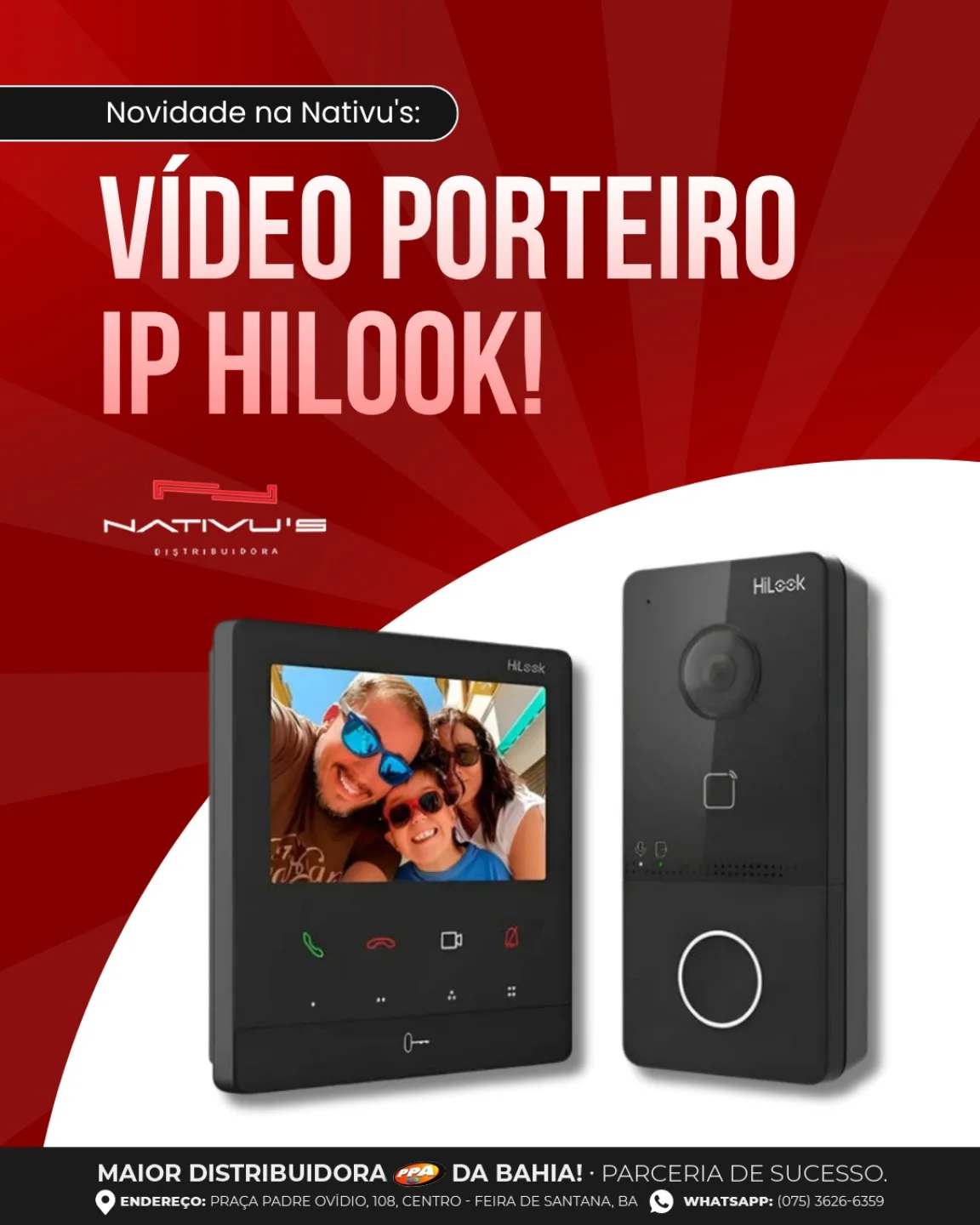 A linha HiLook traz soluções práticas para quem precisa de controle de acesso simples, moderno e fácil de instalar no dia a dia.