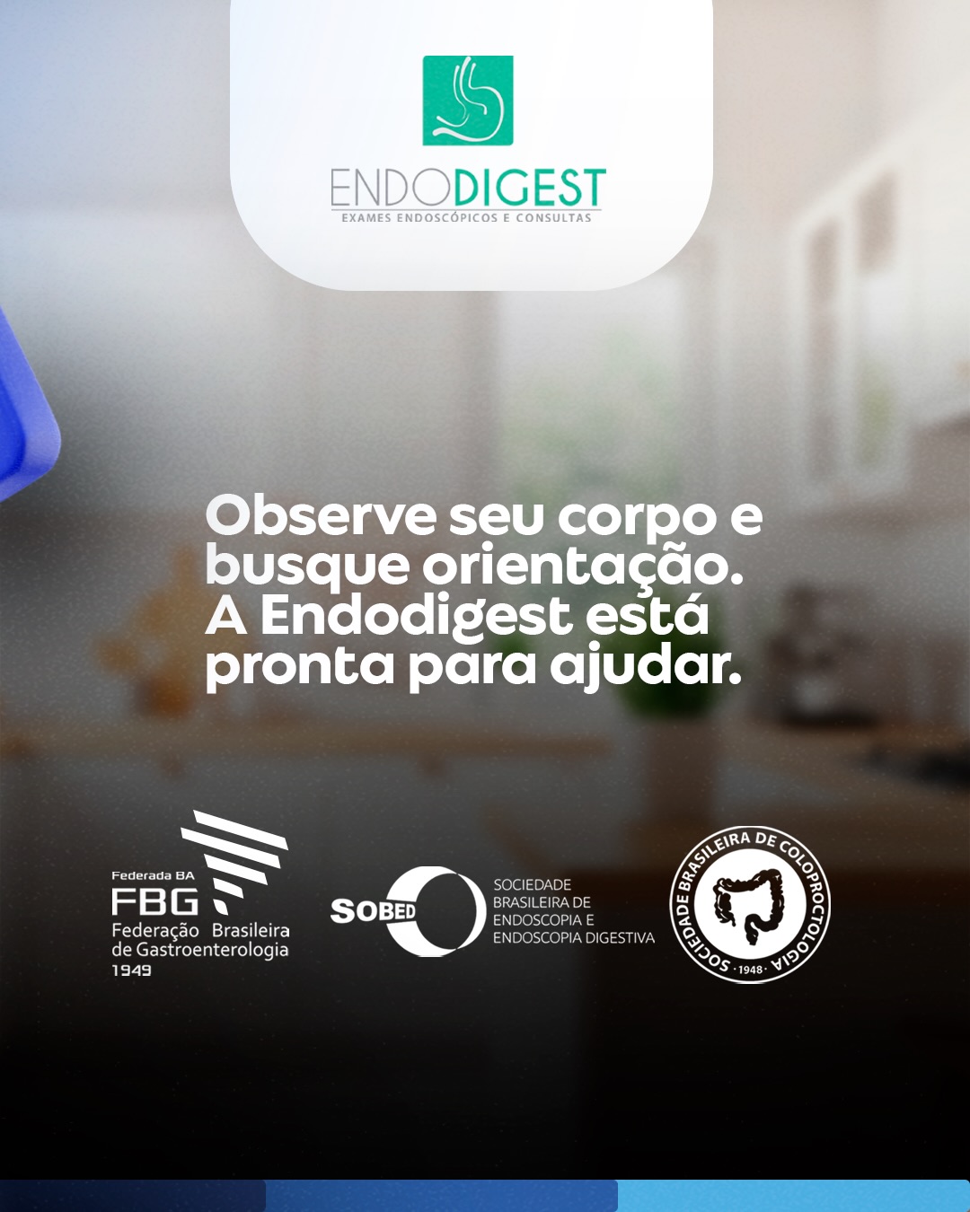 Março azul Endodigest, Colonoscopias salvam vidas!