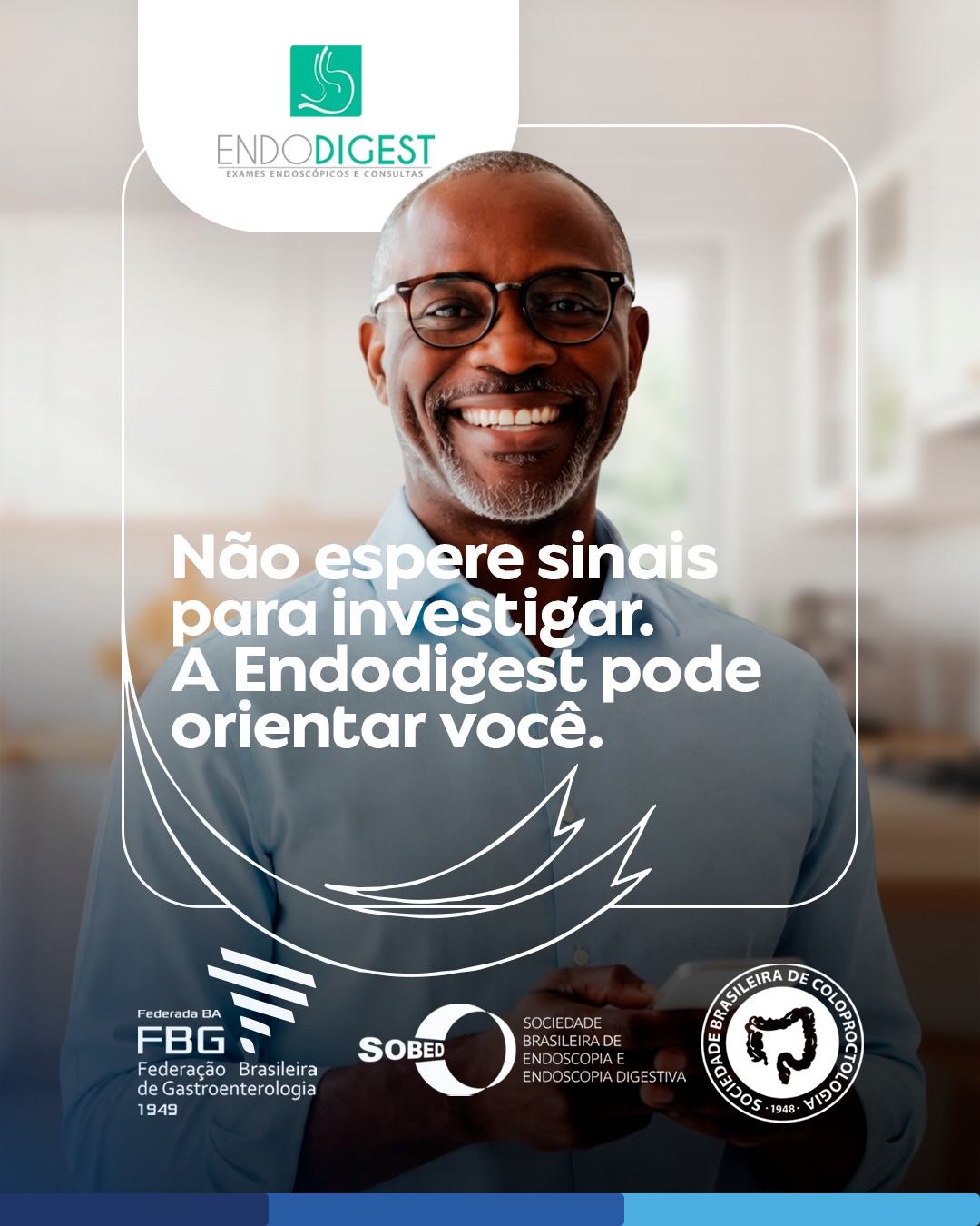 Cuidar da saúde também significa não esperar os sintomas aparecerem.