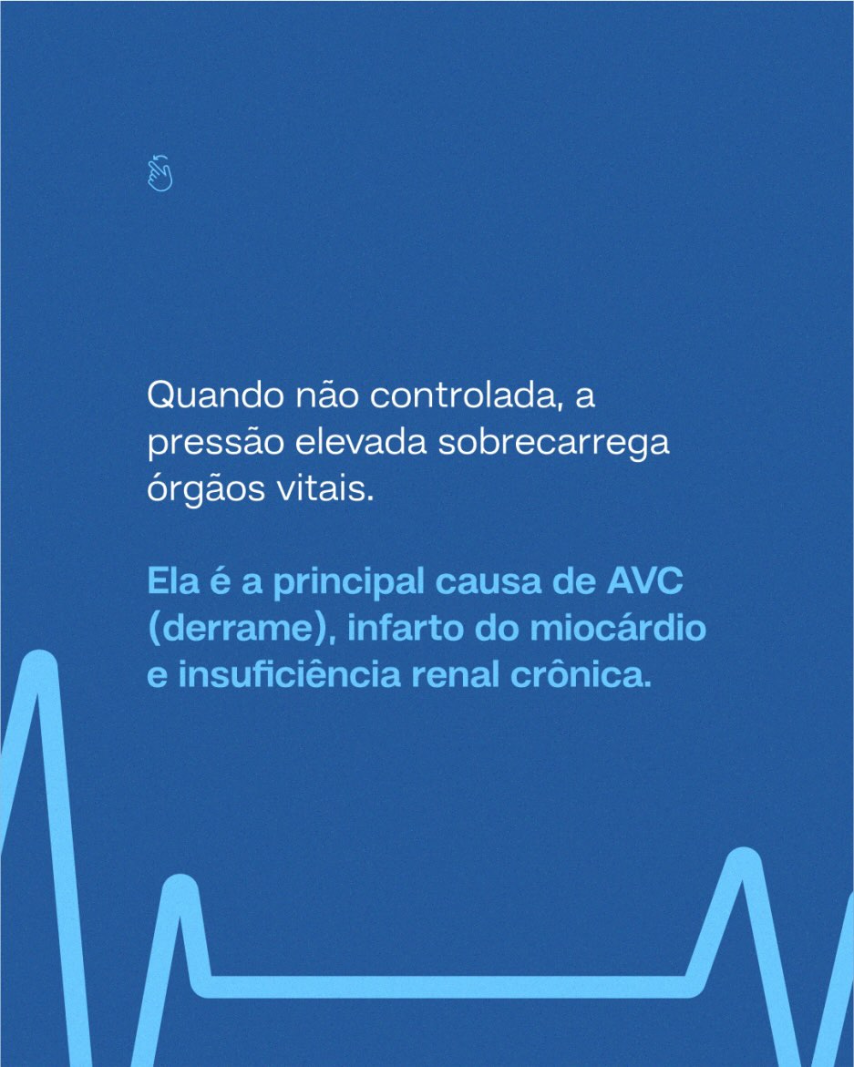 Você sabe como está a sua pressão hoje? Agende uma consulta e cuide da sua saúde!