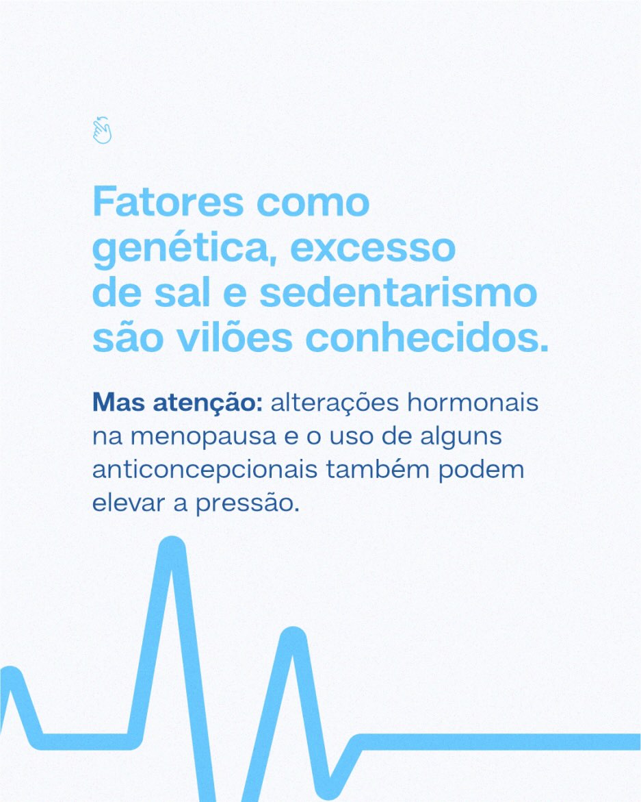 Você sabe como está a sua pressão hoje? Agende uma consulta e cuide da sua saúde!