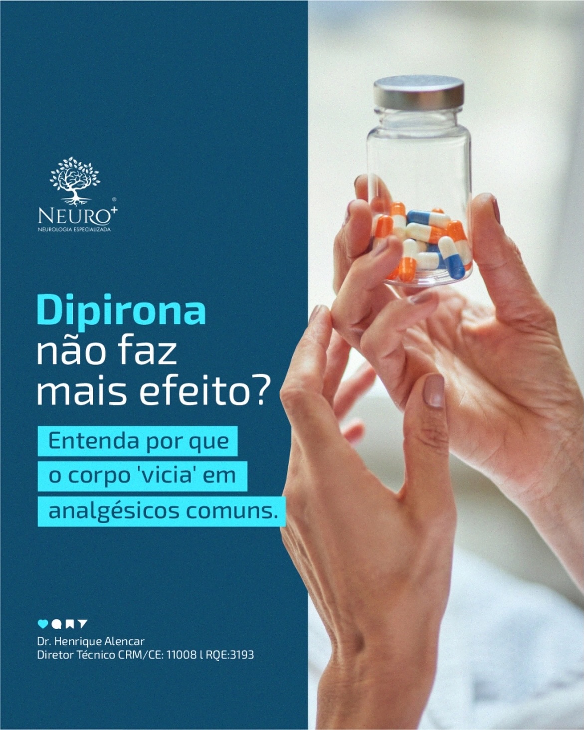 Você já sentiu que o mesmo medicamento não faz mais efeito como antes?