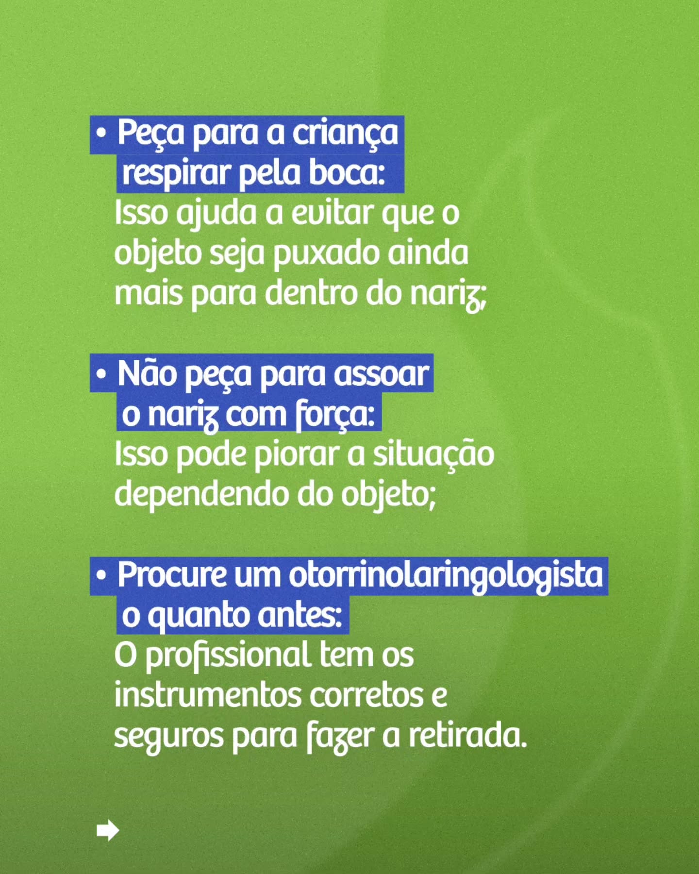 Você já passou por aquele susto de ver uma criança colocar um objeto dentro do nariz?
