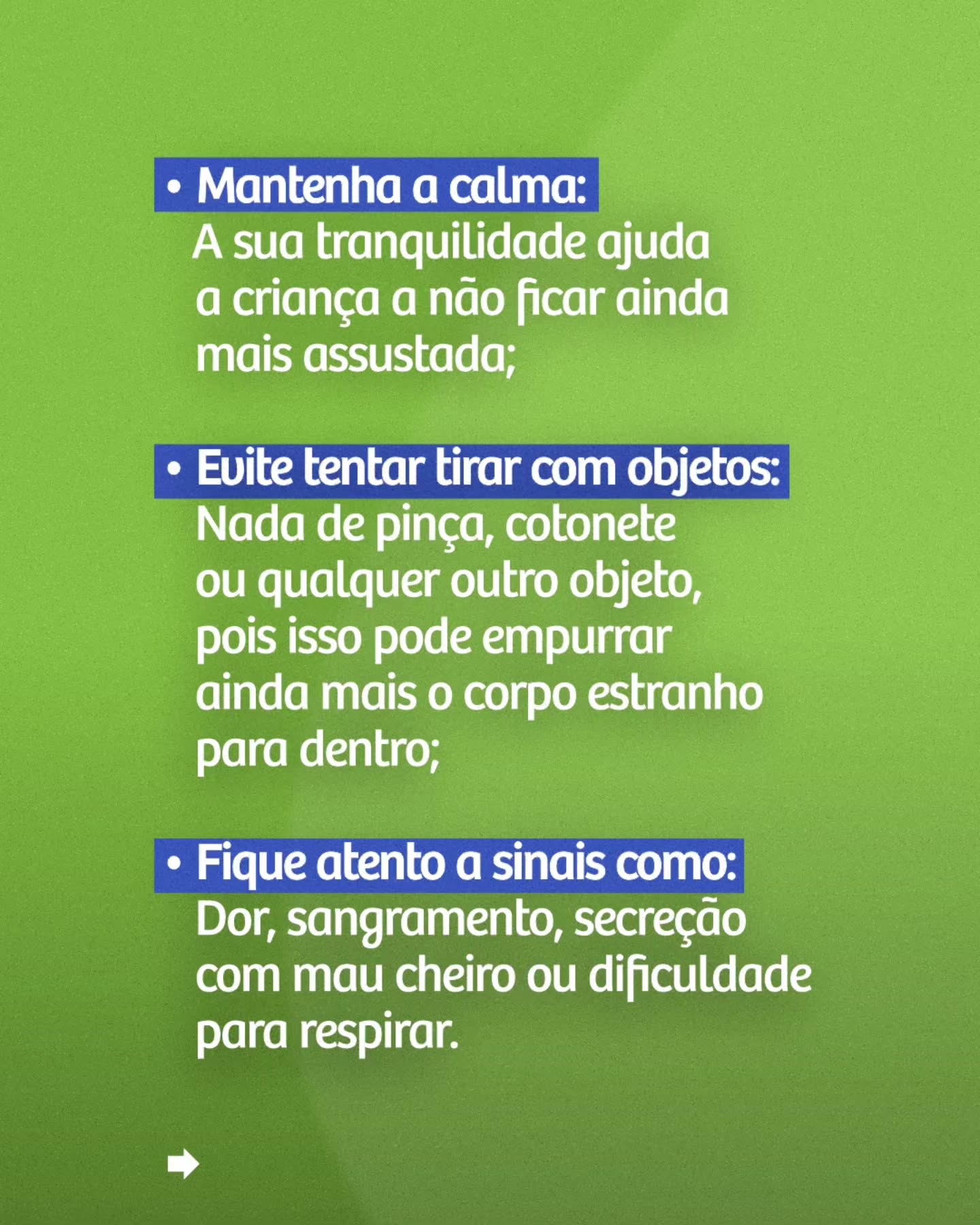 Você já passou por aquele susto de ver uma criança colocar um objeto dentro do nariz?