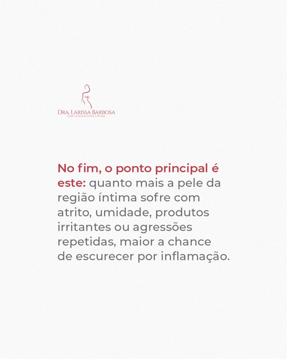 Vejam alguns a hábitos que foram esquecidos  no que se diz respeito ao clareamento na região íntma.