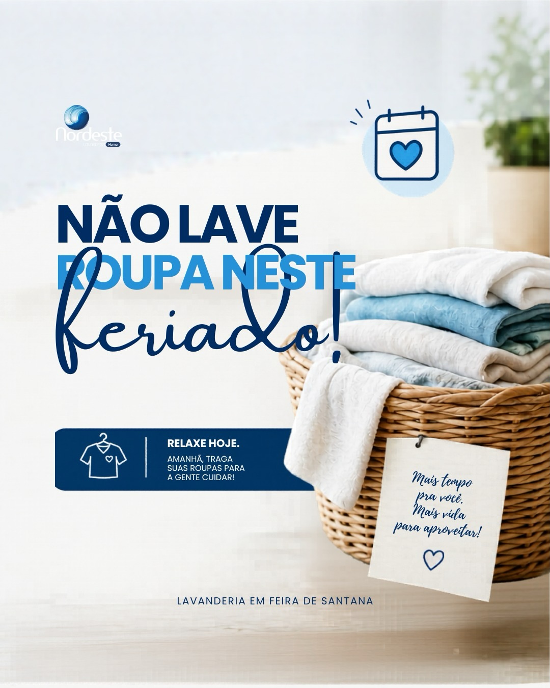 Aproveite o feriado para relaxar!
