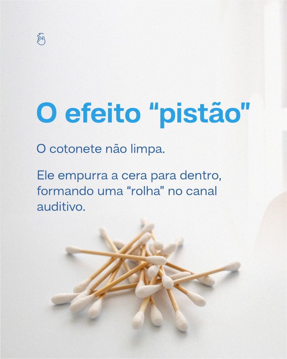 Limpar o ouvido com cotonete. Por que os médicos proíbem tanto!
