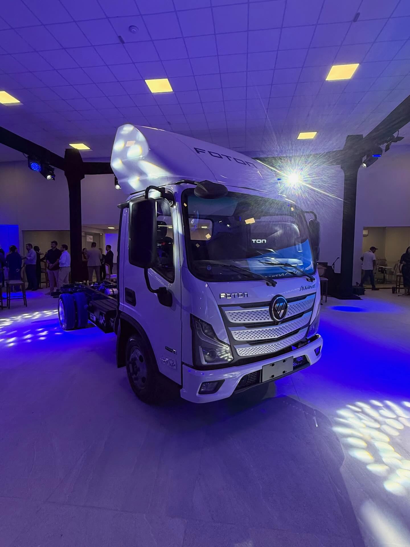 É com imensa satisfação que participo hoje da inauguração desta nova concessionária Foton Diamantina Caminhões.