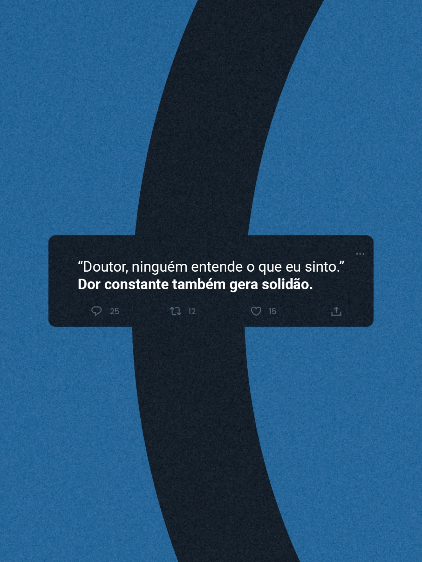 Quem convive com dor crônica não carrega apenas um sintoma.