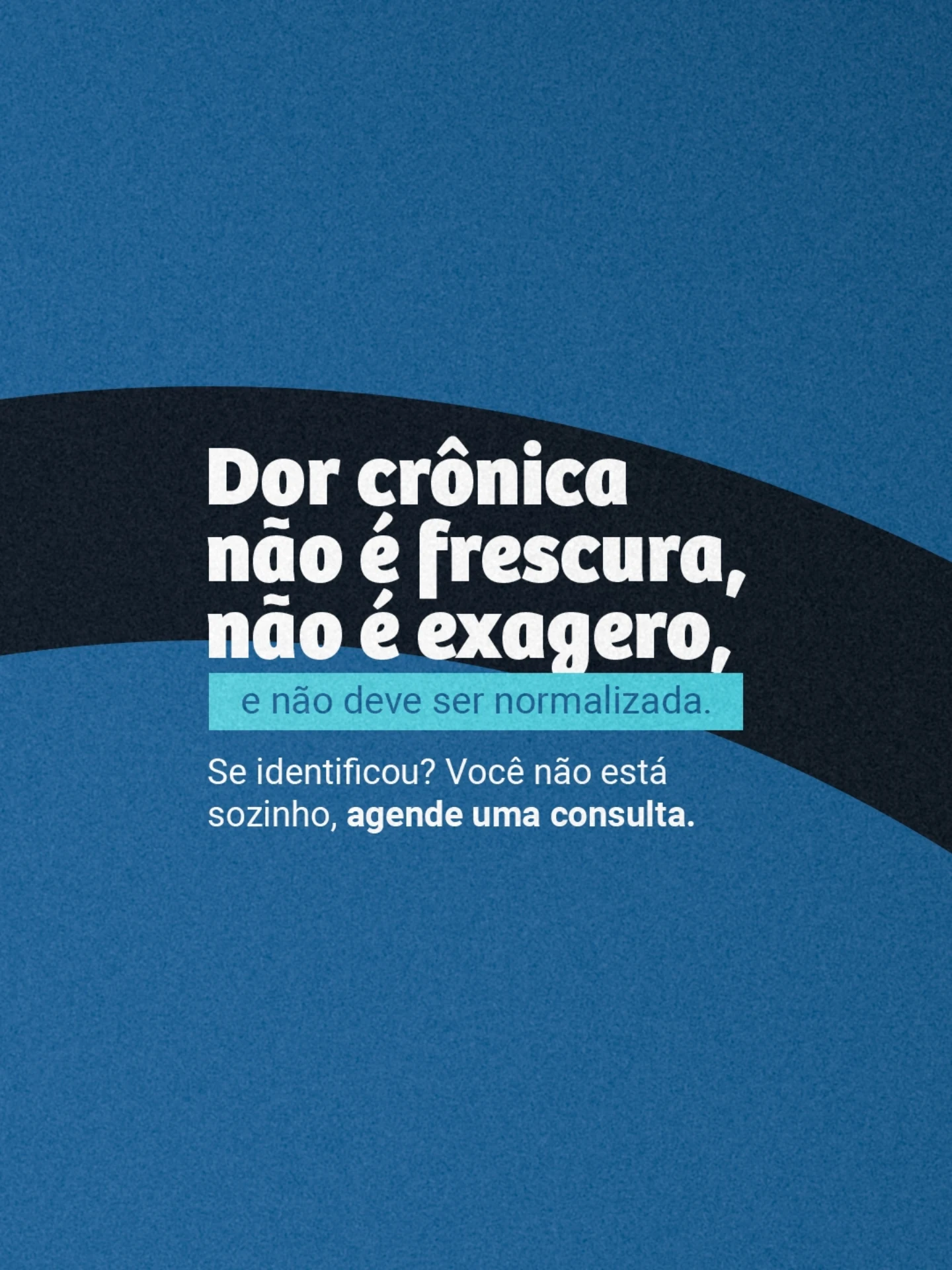 Quem convive com dor crônica não carrega apenas um sintoma.