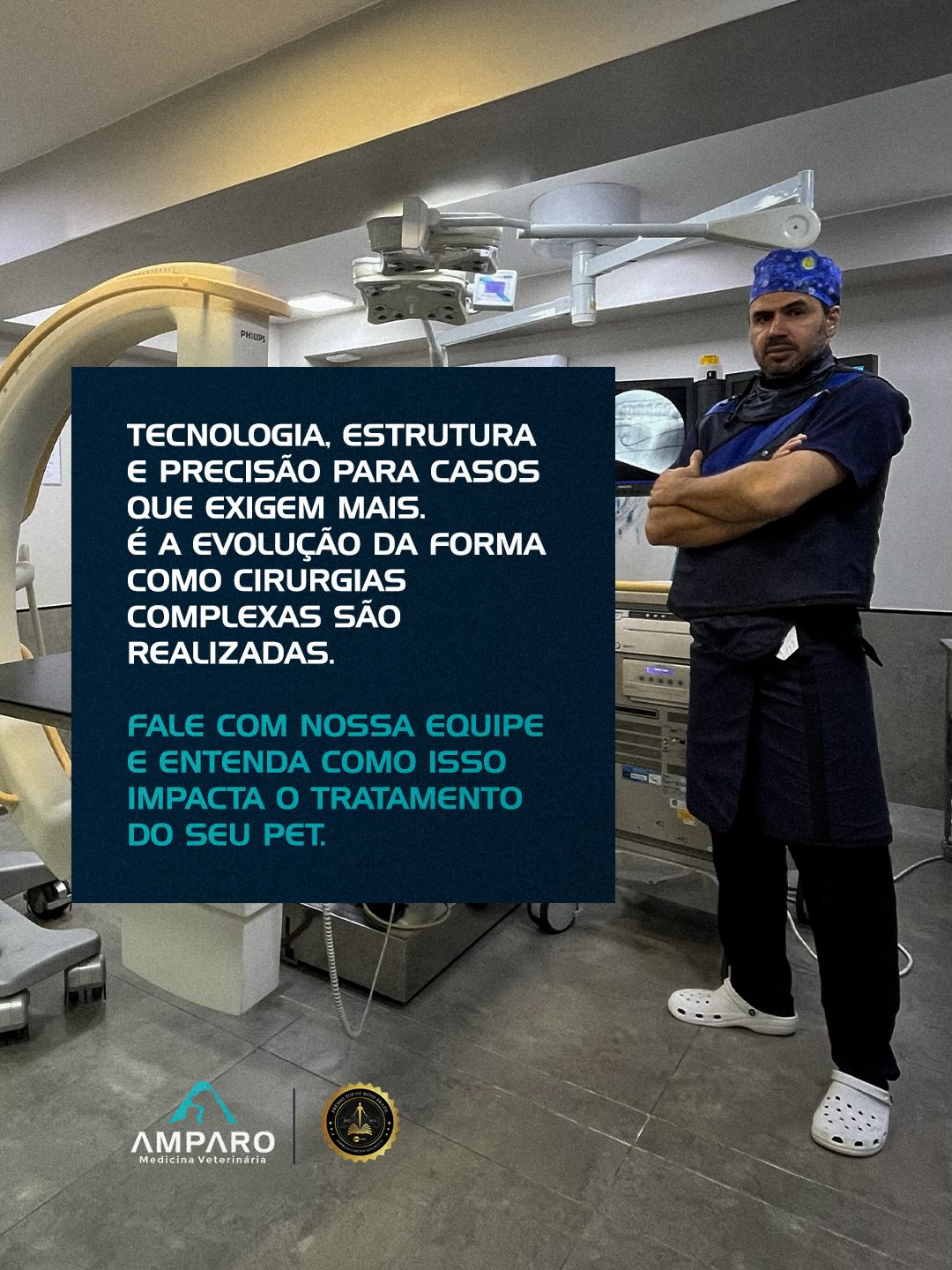 A evolução da medicina veterinária também passa pela precisão.