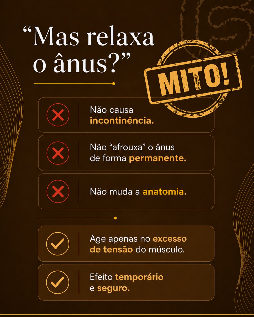 Verdades importantes sobre  botox anal