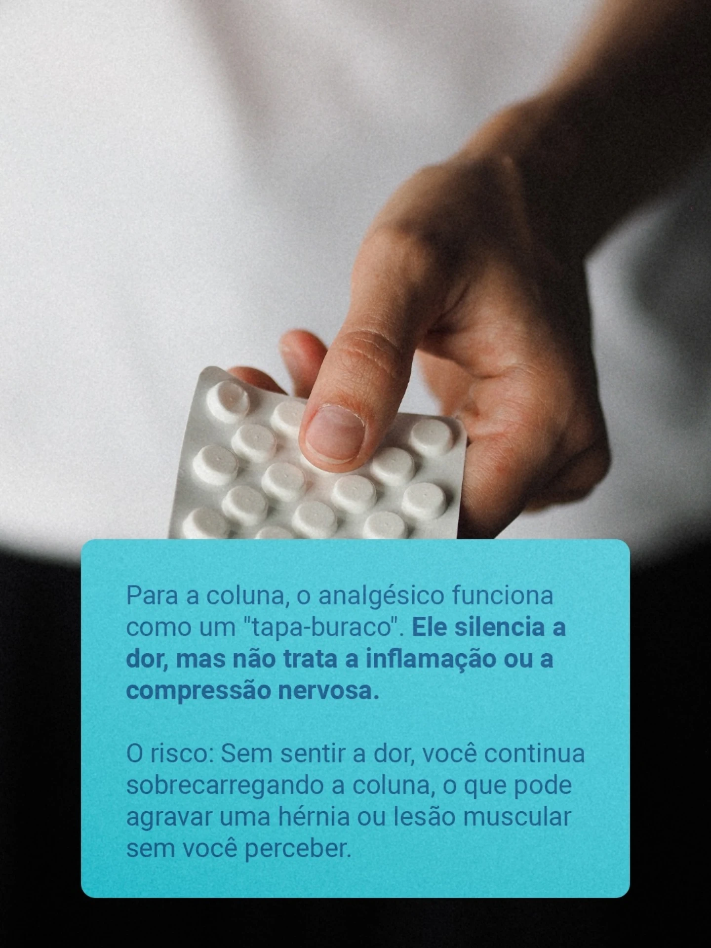 Você sente que sua dor só passa com remédio? Entenda os riscos de manter esse ciclo